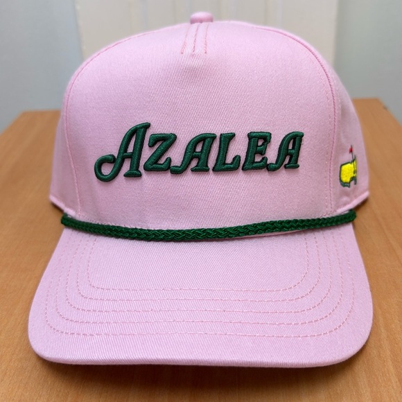 Masters Accessories - 2026 Masters Tournament Pink AZALEA Embroidered Rope Hat!!🔥🔥🔥